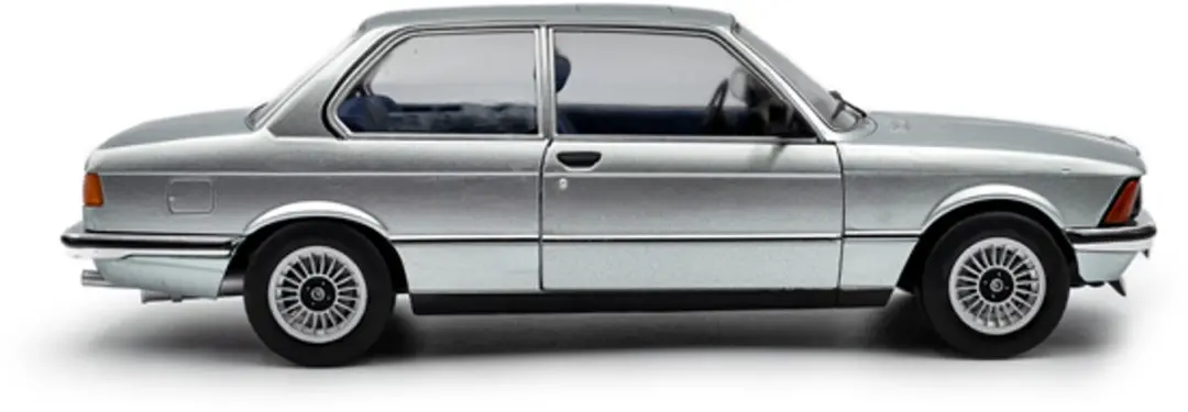 Solido BMW 323i E21 1980 - 1:18 - Blauw - afbeelding 2 van 6