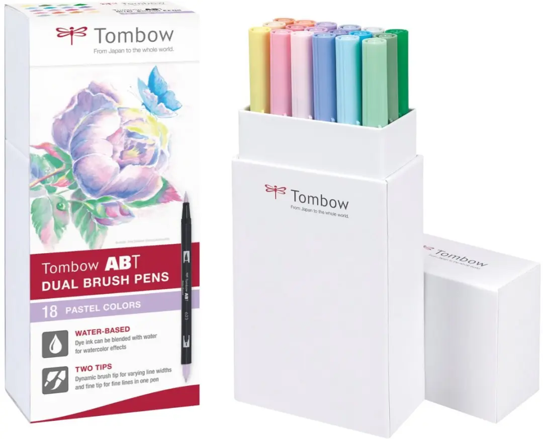 Tombow ABT Dual Brush Tekenpennen