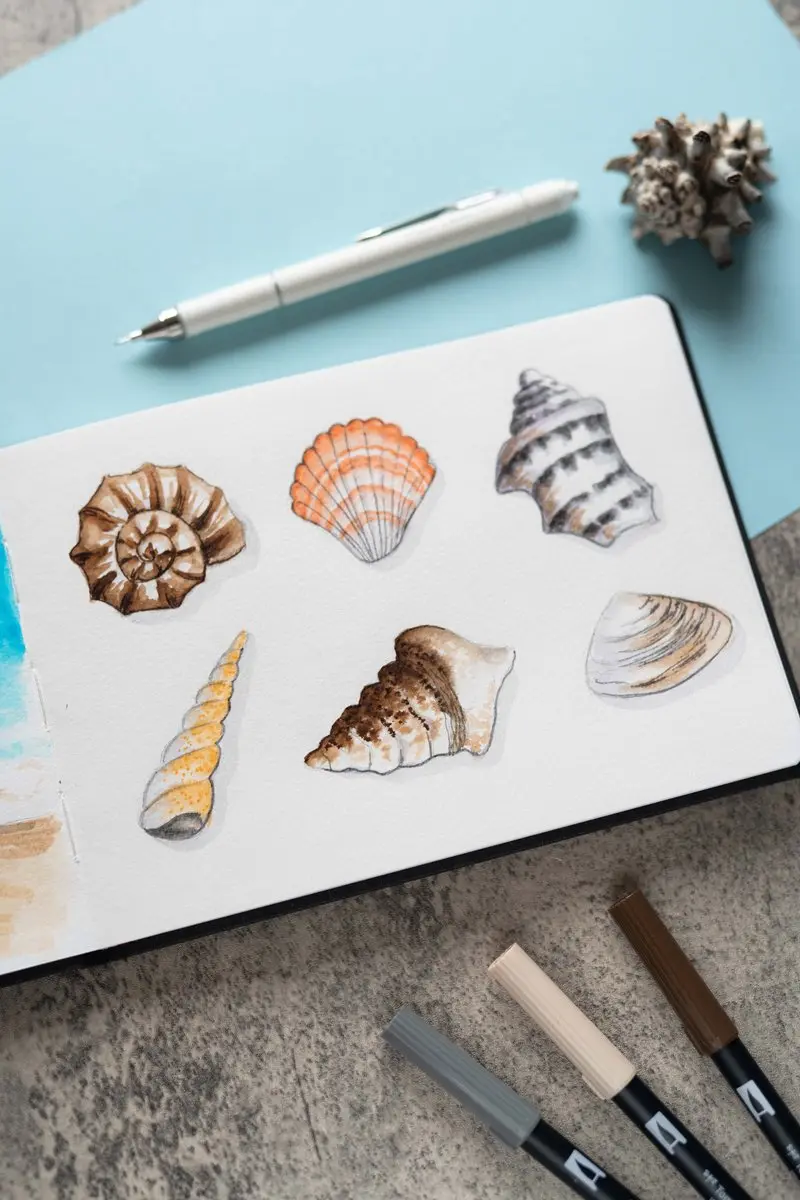 Tombow ABT Dual Brush ABT-6C-6 Brushpennen - Grijs, 6 stuks - afbeelding 2 van 5