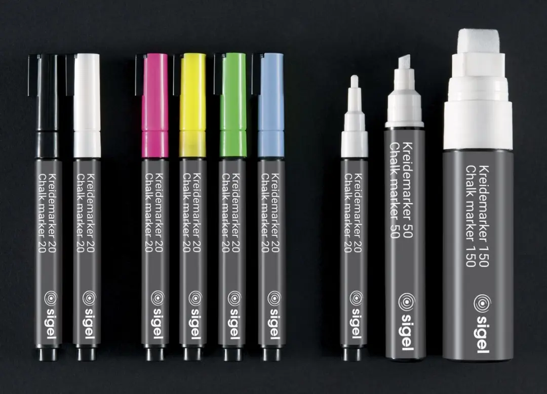 Sigel Krijtstift Beitelpunt 5-15mm Wit - afbeelding 5 van 5