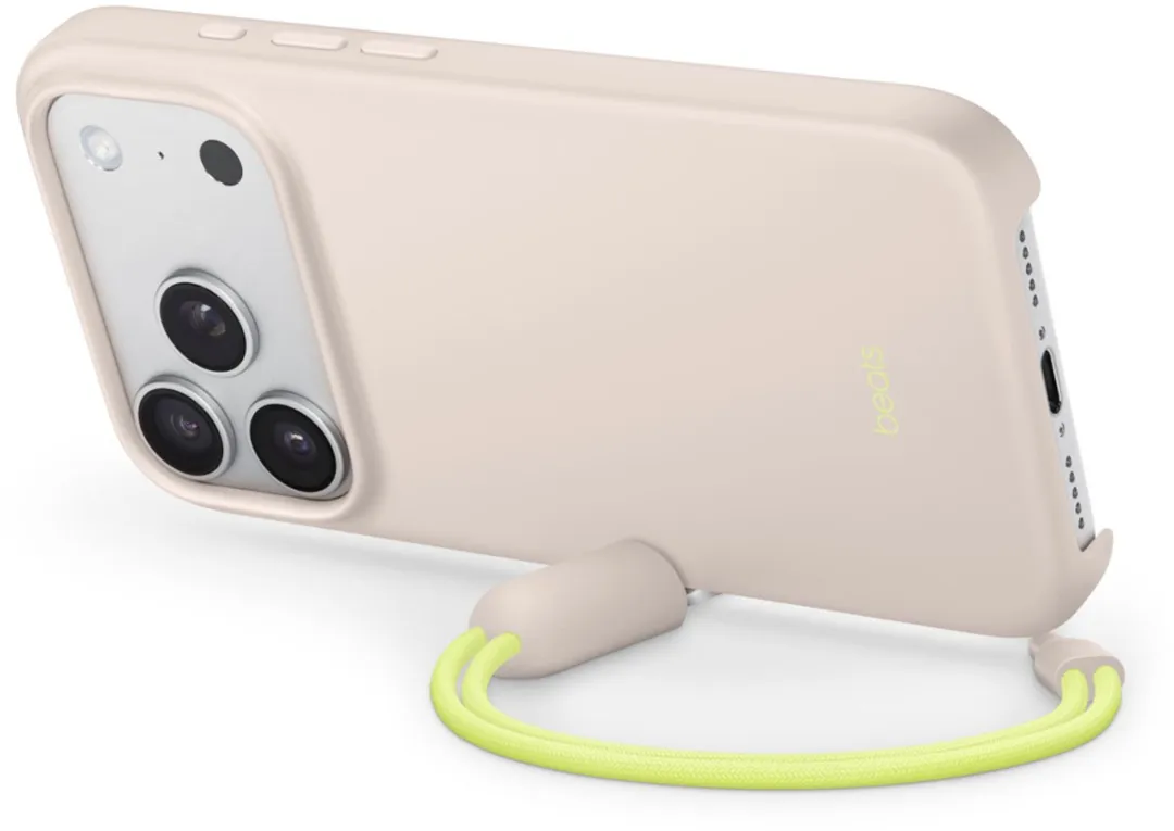 Beats Kickstand Case geschikt voor MagSafe en Camera Control geschikt voor iPhone 17 Pro - Lime Stone