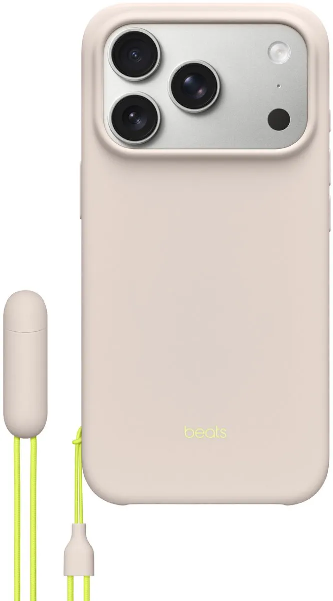 Beats Kickstand Case geschikt voor MagSafe en Camera Control geschikt voor iPhone 17 Pro - Lime Stone