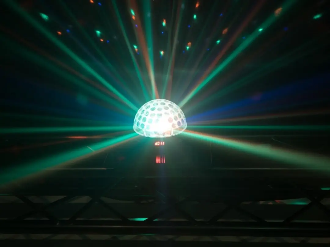 Eurolite Crystal Ball 51918806 LED-effectstraler - 6x RGB - afbeelding 6 van 6