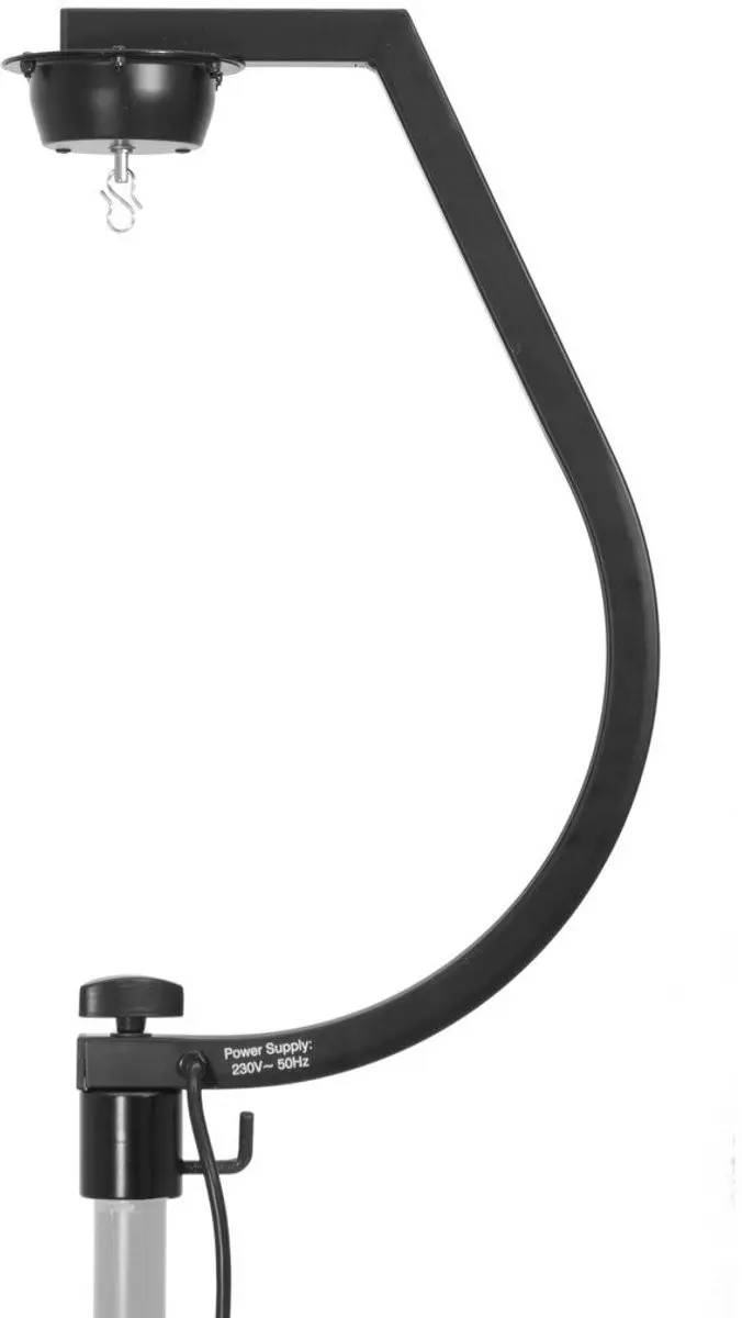Eurolite 50301010 Motorstatief Spiegelbol tot 30cm - Zwart - afbeelding 6 van 6