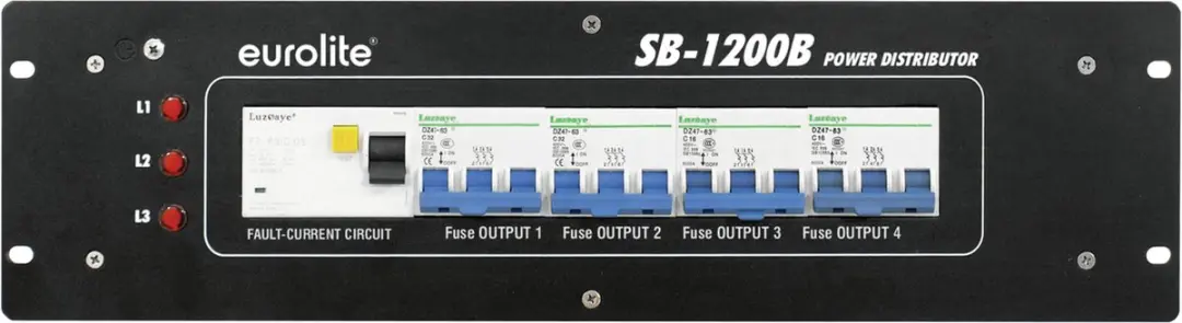 Eurolite SB-1200B Stroomverdeler 30248381 - 32A - afbeelding 3 van 4