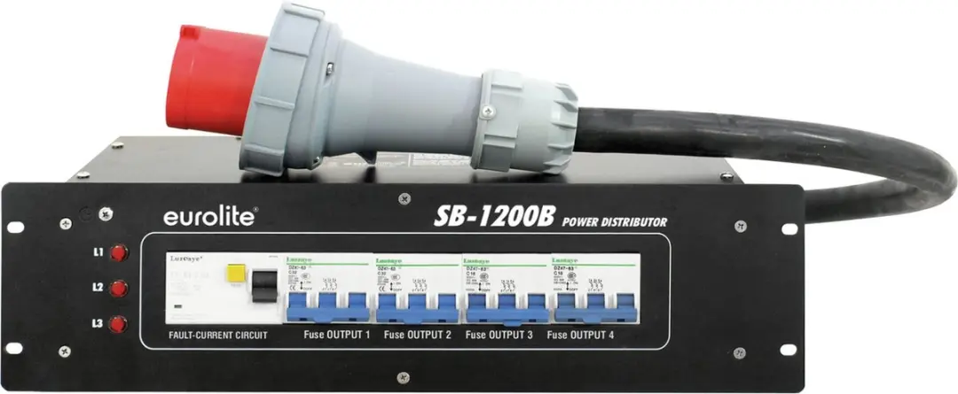 Eurolite SB-1200B Stroomverdeler 30248381 - 32A - afbeelding 2 van 4
