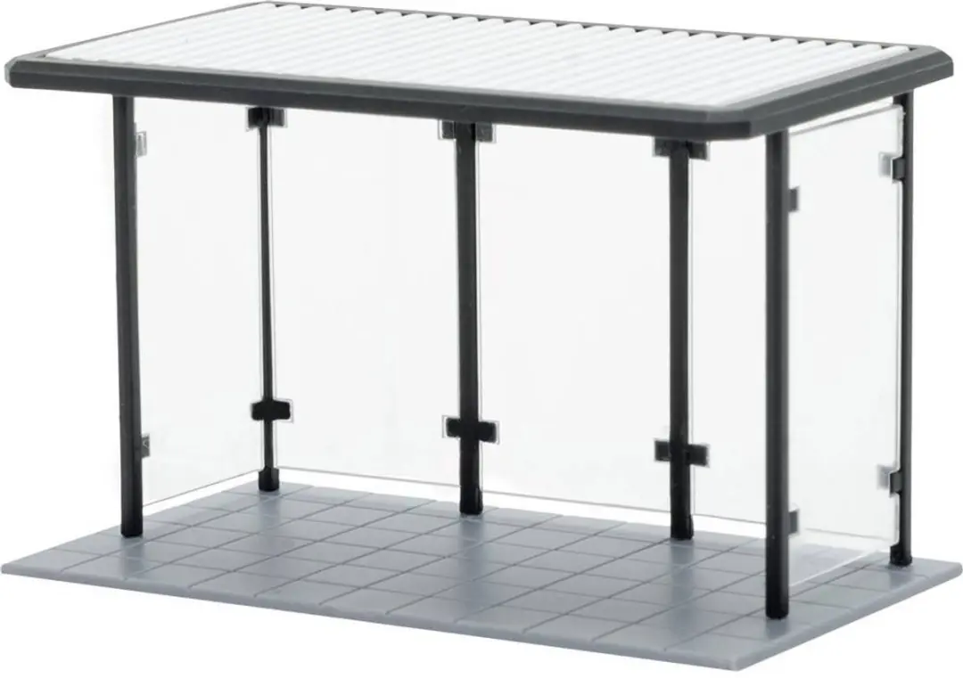 Kibri 38179 Bushalte met plat dak