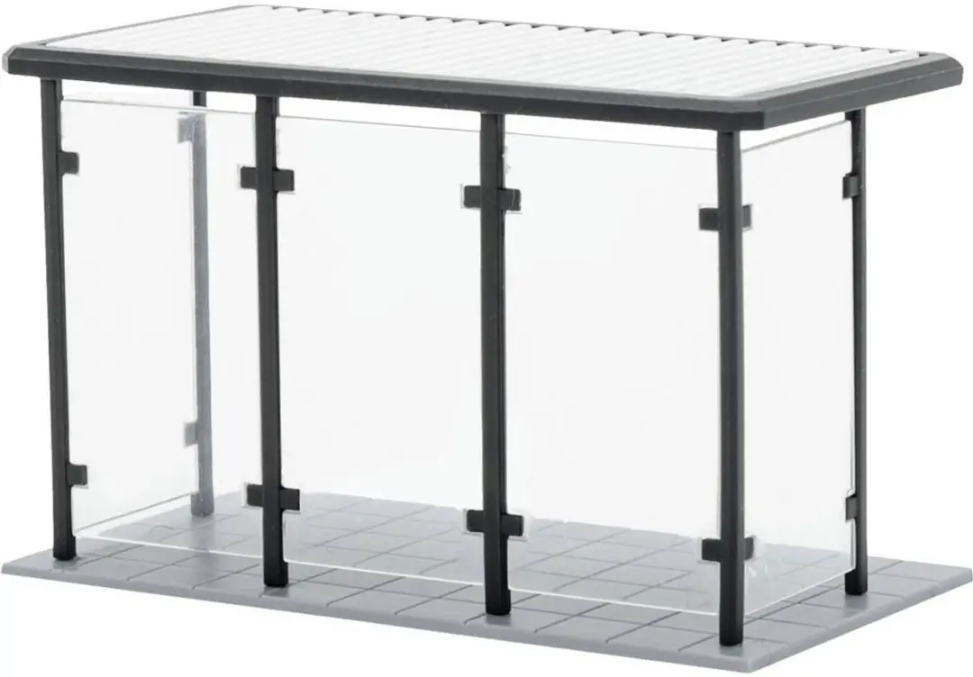 Kibri 38179 Bushalte met plat dak - H0 - afbeelding 2 van 3