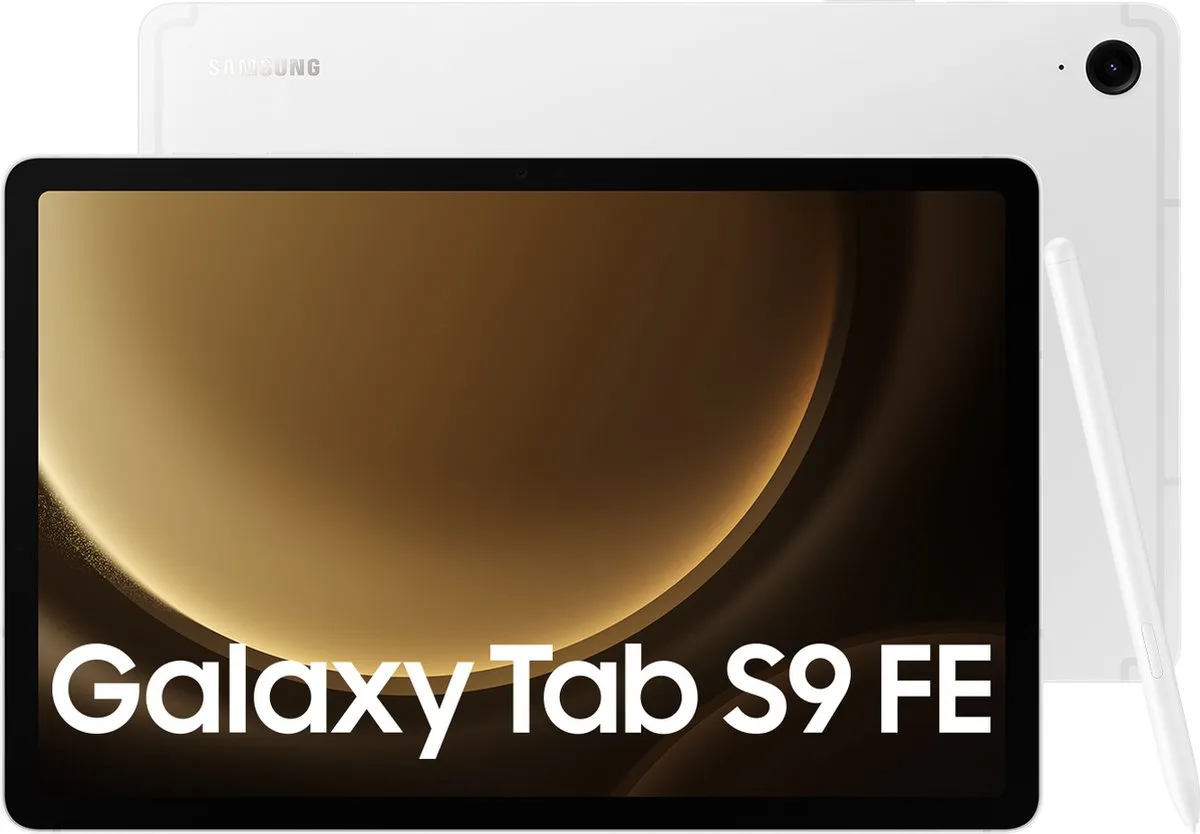 Samsung Galaxy Tab S9 FE SM-X510NZSAEUB Tablet - 128GB - Zilver - afbeelding 3 van 6