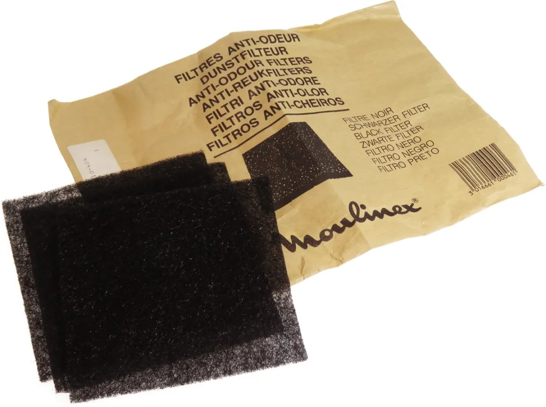 Moulinex A39 Anti-Geuren Koolstoffilter - 3 Stuks