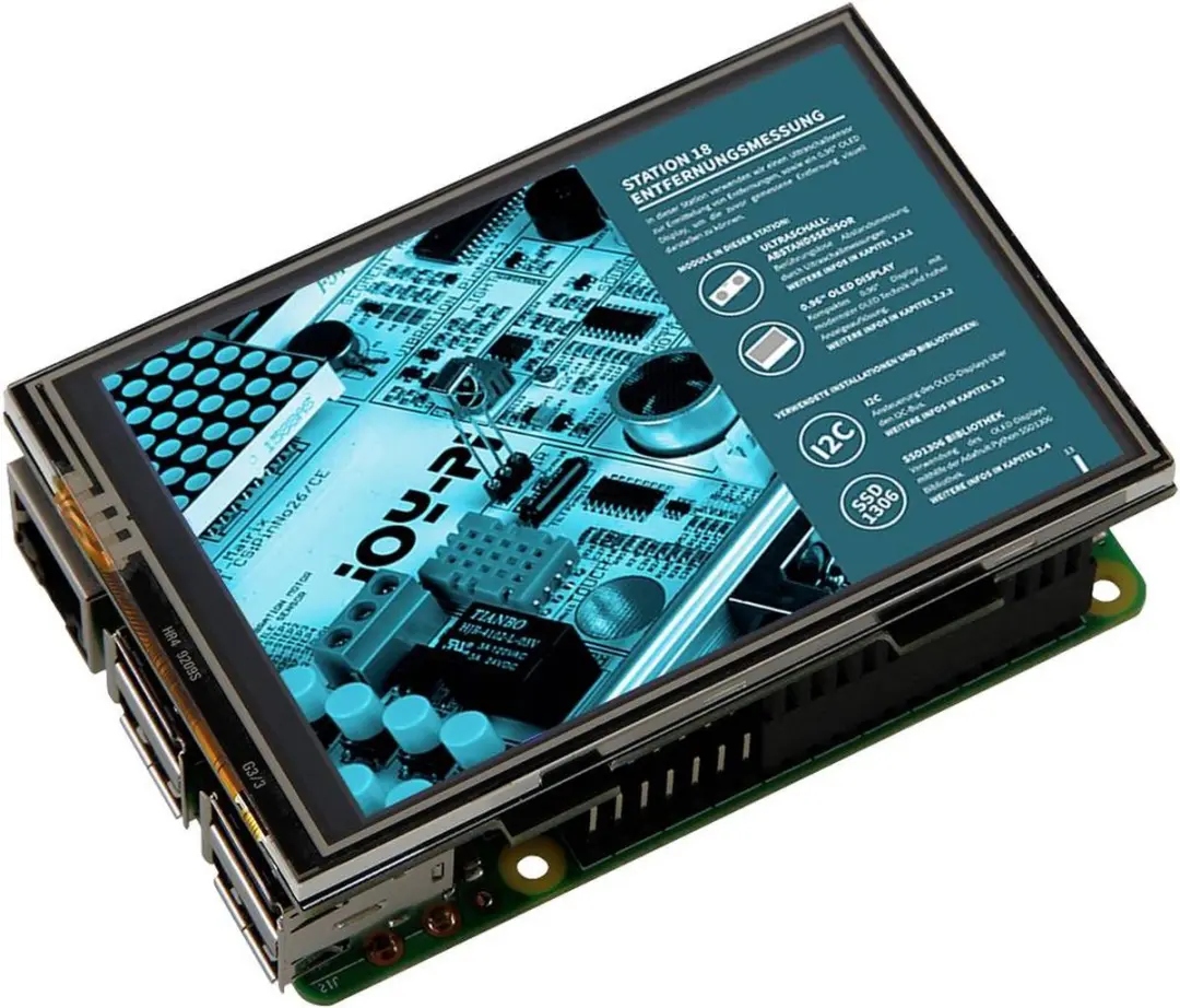 Joy-it JT3.5TR Touchscreenmodule 3.5 inch - 480x320 Pixel - afbeelding 4 van 4