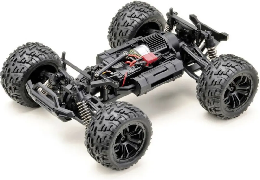 Absima Truck Racing 14005 1:14 RC Monstertruck - Zwart/Rood - afbeelding 2 van 3