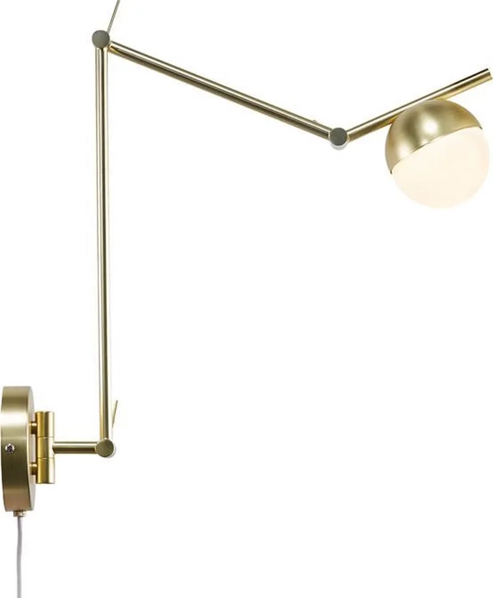 Nordlux Contina Wandlamp G9 - Messing - Ø10cm