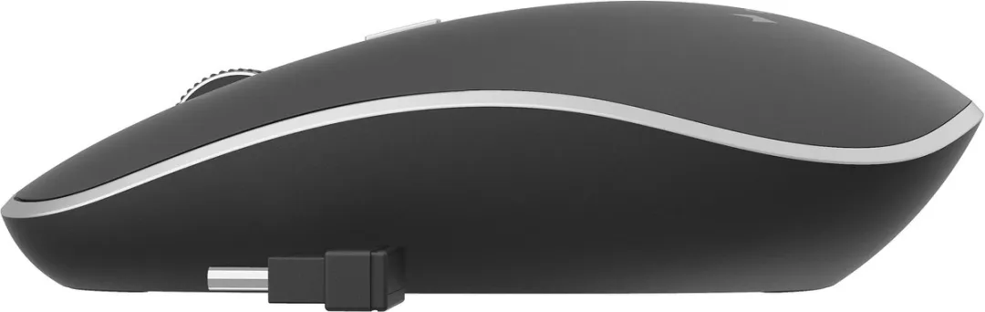 Gembird draadloze muis USB C -Ergonomische Muis Draadloos - Zwart