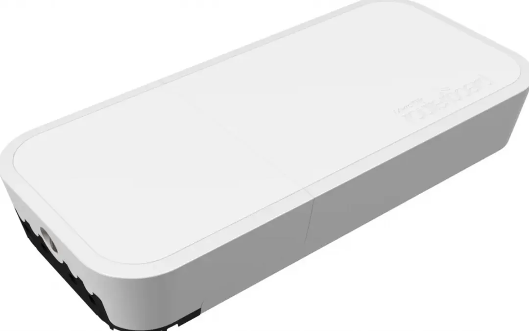 MikroTik wAP ax - Acces Point Draadloze-toegangspunt Wi-Fi 6 - Dual Band (2,4GHz, 5GHz) - RouterOS v7 - PoE - wit