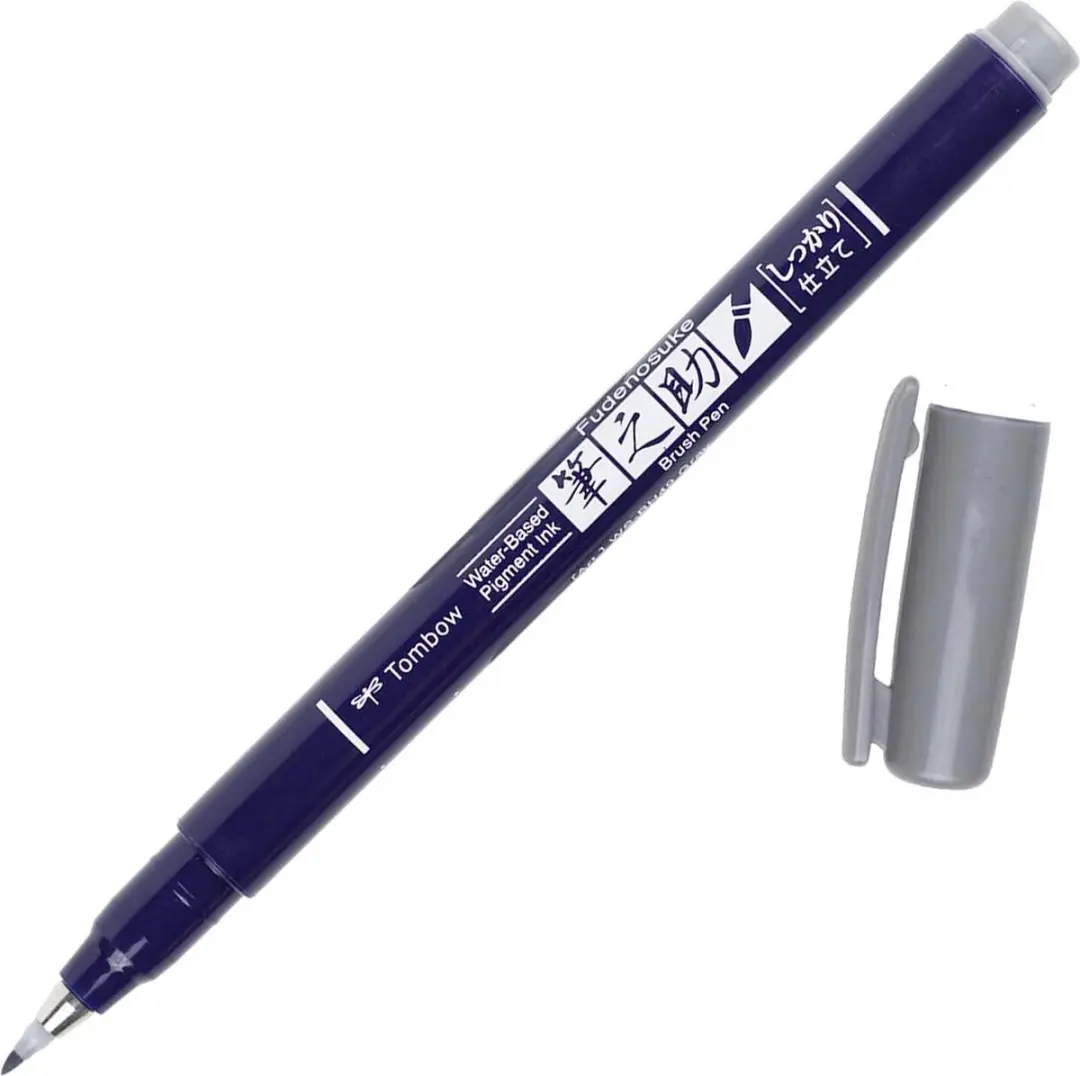 Tombow Fudenosuke Brush Pen Hard