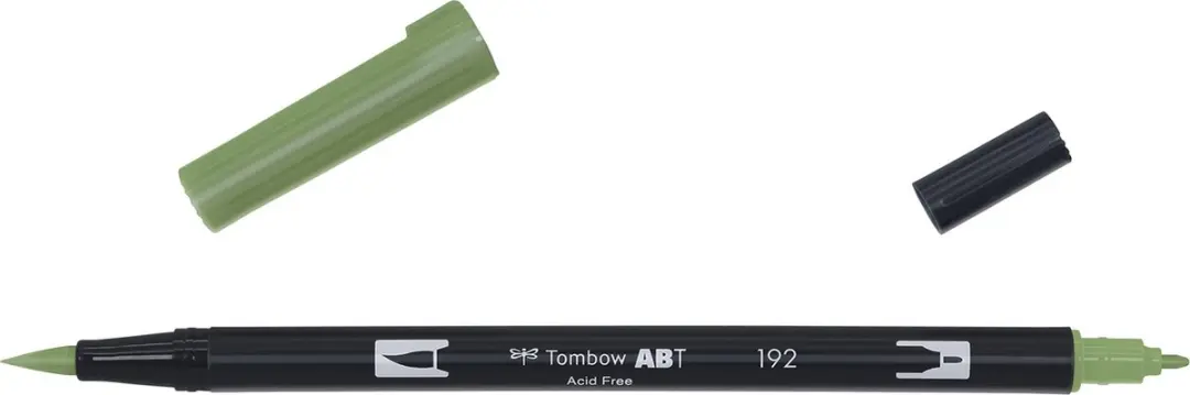 Tombow ABT Dual Brush Pen 192 Asparagus - afbeelding 3 van 6