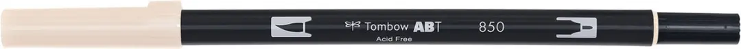Tombow ABT Dual Brush Pen 850 - Light Apricot - afbeelding 2 van 6