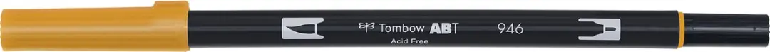 Tombow ABT Dual Brush Pen 946 - Gold Ochre - afbeelding 3 van 6