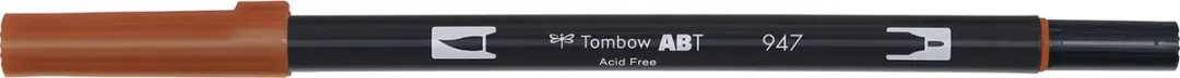 Tombow ABT Dual Brush Pen 947 - Burnt Sienna - afbeelding 4 van 6