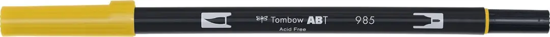 Tombow ABT Dual Brush Pen 985 - Chrome Yellow - afbeelding 3 van 6