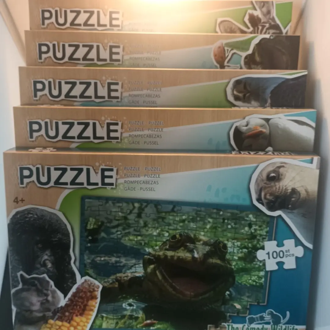 5 Stuks Puzzel Comedy