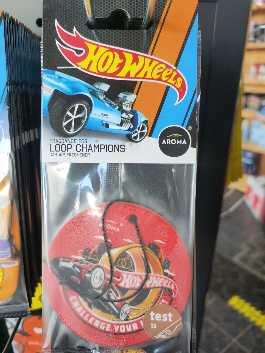 Hot Wheels Koffie Geurhanger