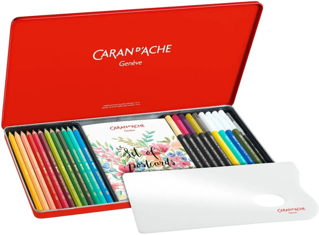 Caran d'Ache Botanical Mixed Media Set