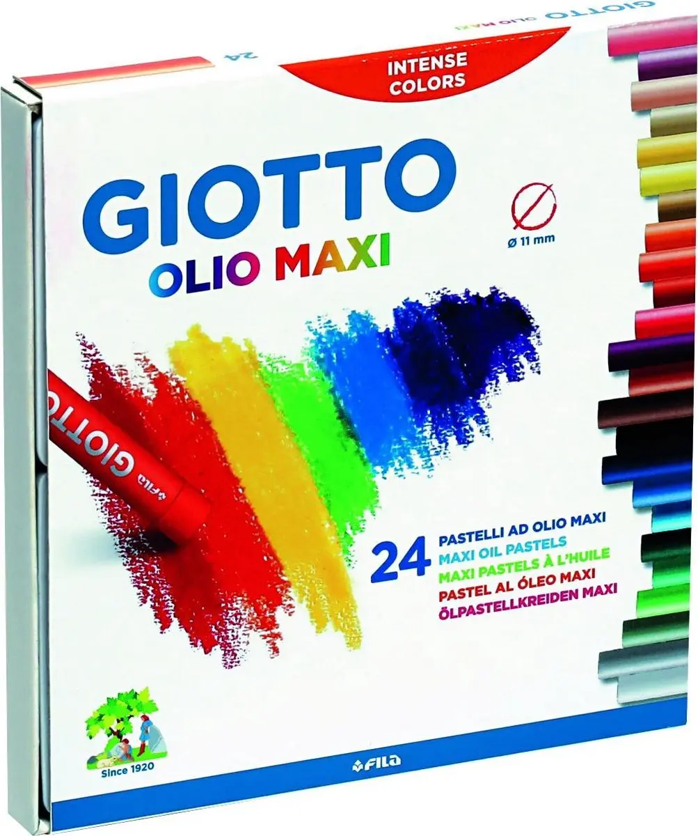 Giotto Oliepastel Set