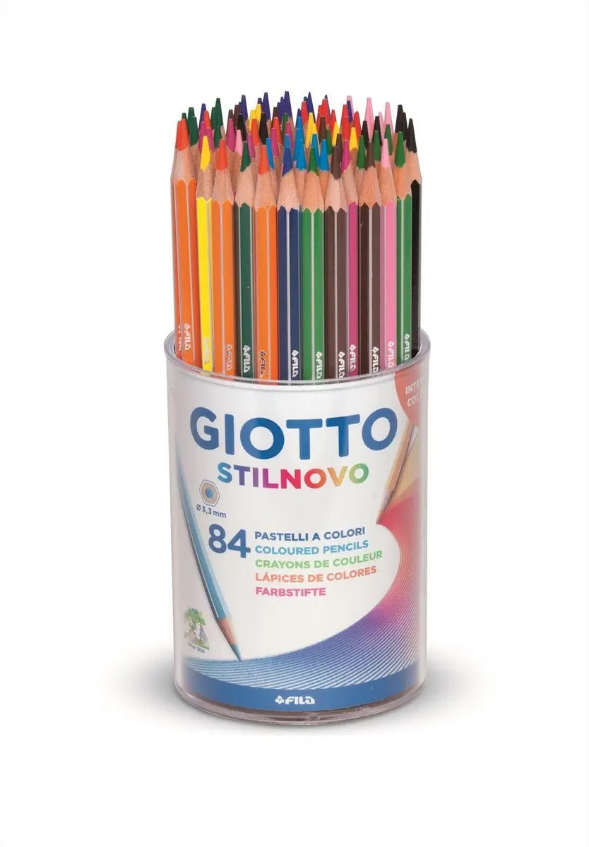 Giotto Kleurpotloden F516500 Assorti - 84 stuks - afbeelding 5 van 5