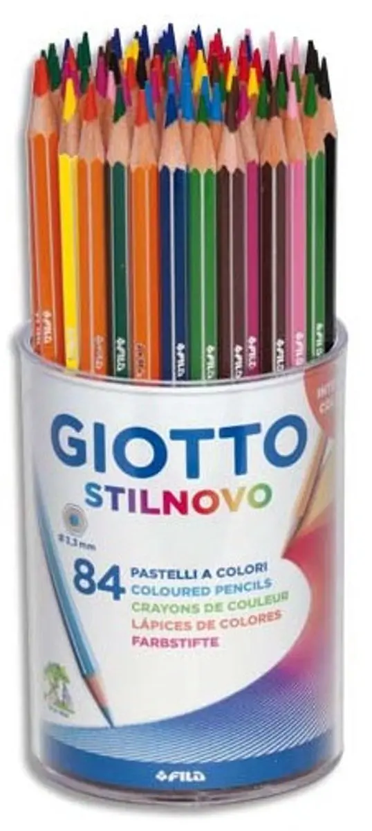 Giotto Kleurpotloden F516500 Assorti - 84 stuks - afbeelding 3 van 5