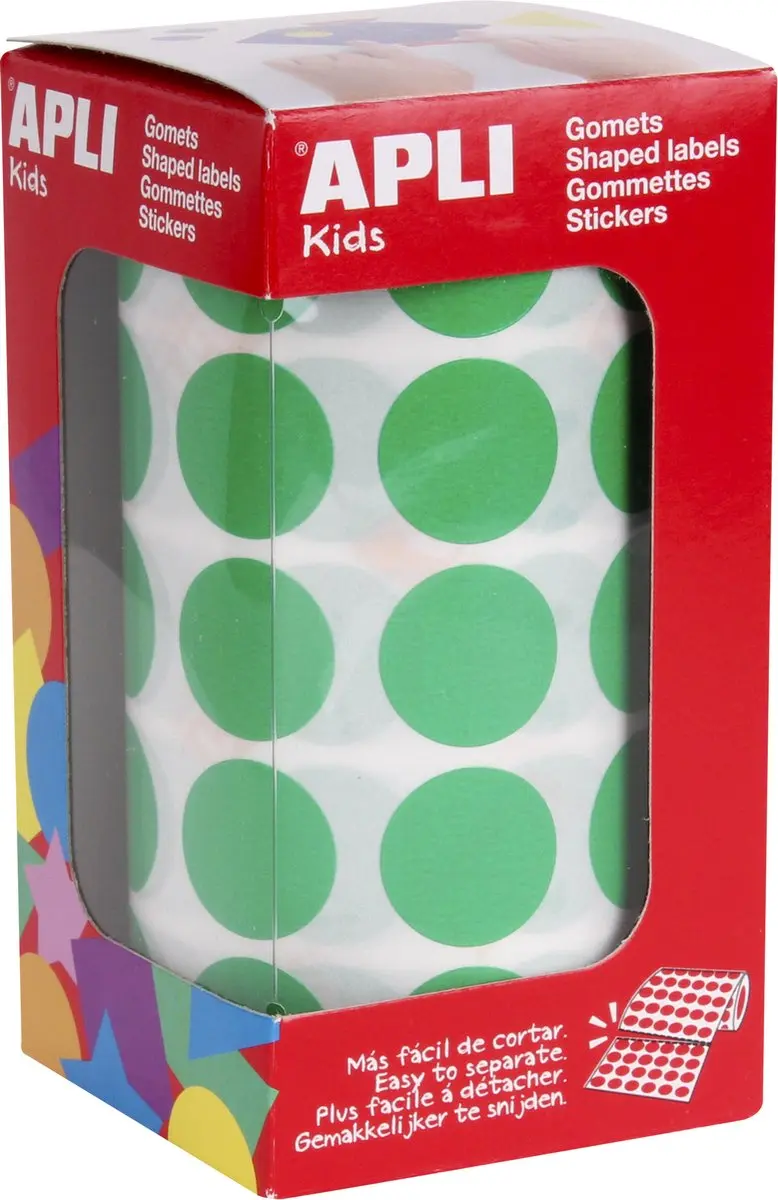 Apli 04862 Kindersticker Creatief Rond