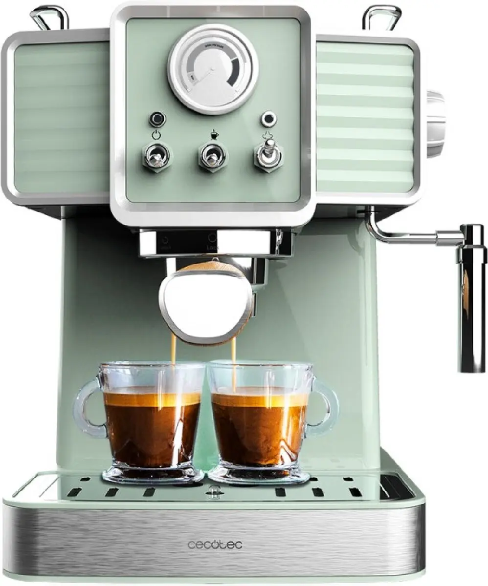 Cecotec Power Espresso 20 Tradizionale Light Green Espressomachine