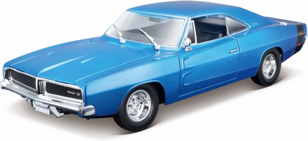 Dodge Charger R/T (Blauw) 1:24 Maisto