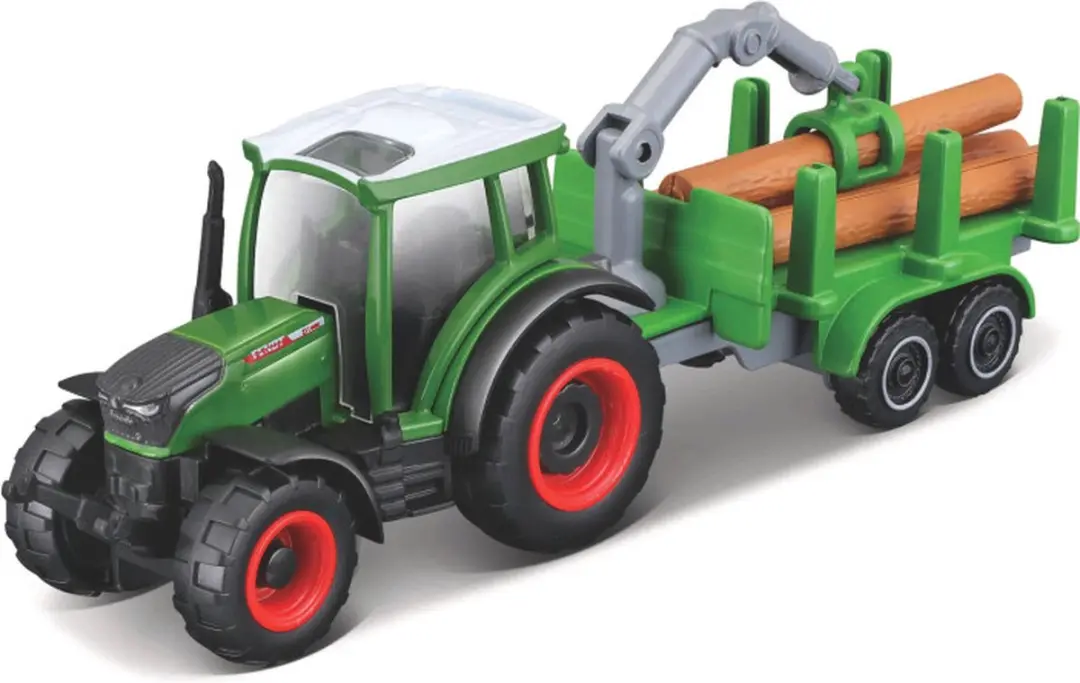 MAISTO Fendt 209 TRACTOR WITH LOG TRAILER