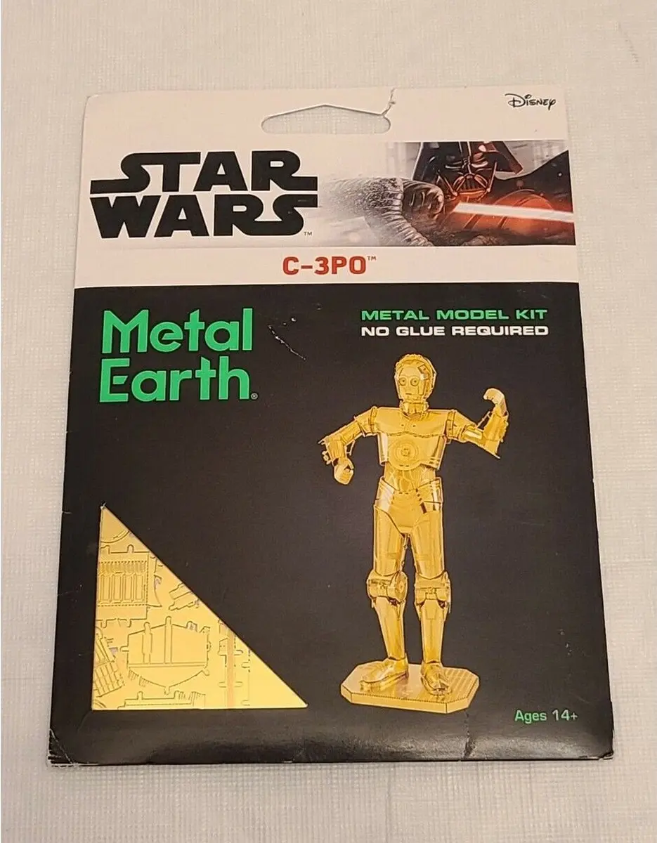 Metal Earth Star Wars C-3PO GOLD