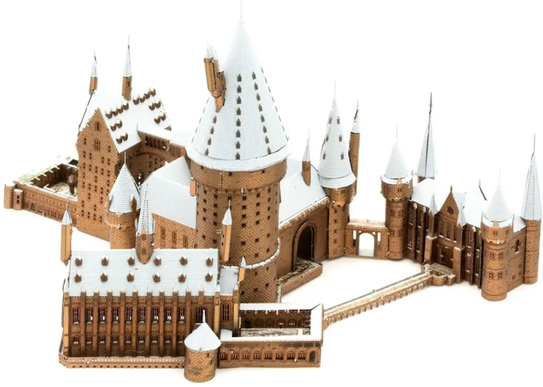 Metal Earth Harry Potter Hogwarts in Snow 3D Puzzel - afbeelding 5 van 6