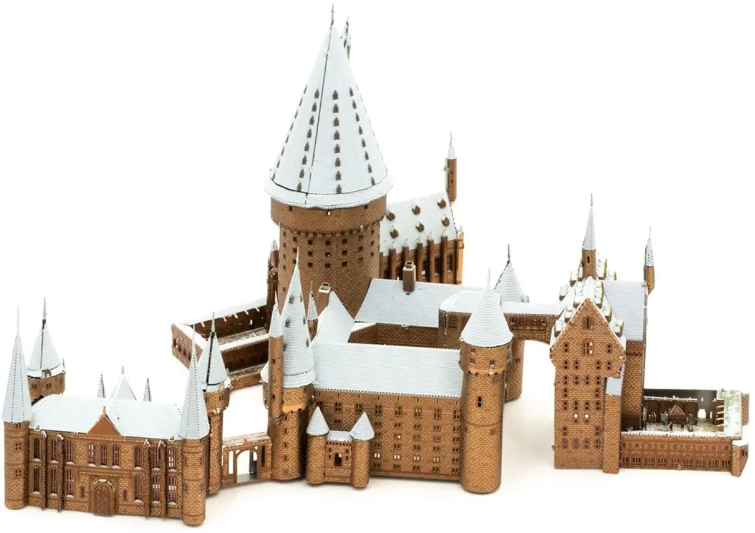 Metal Earth Harry Potter Hogwarts in Snow 3D Puzzel - afbeelding 4 van 6