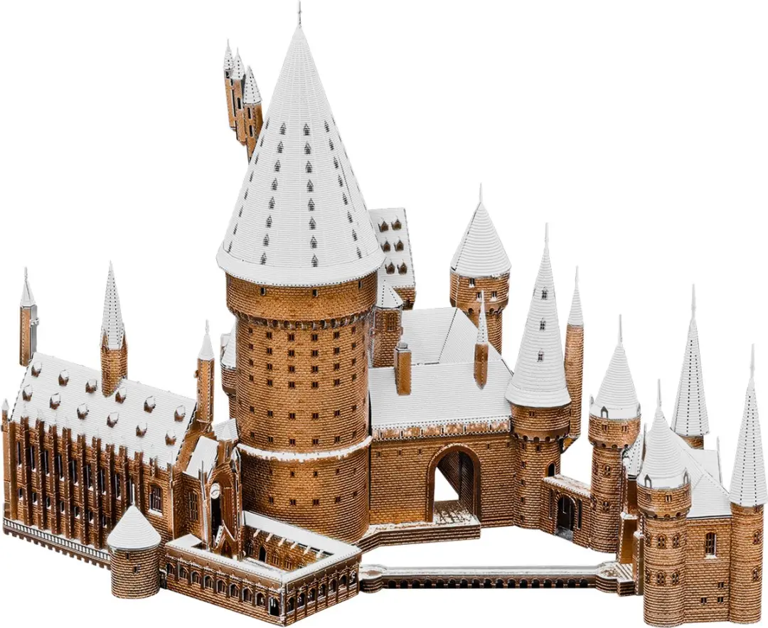 Metal Earth Harry Potter Hogwarts in Snow 3D Puzzel - afbeelding 2 van 6
