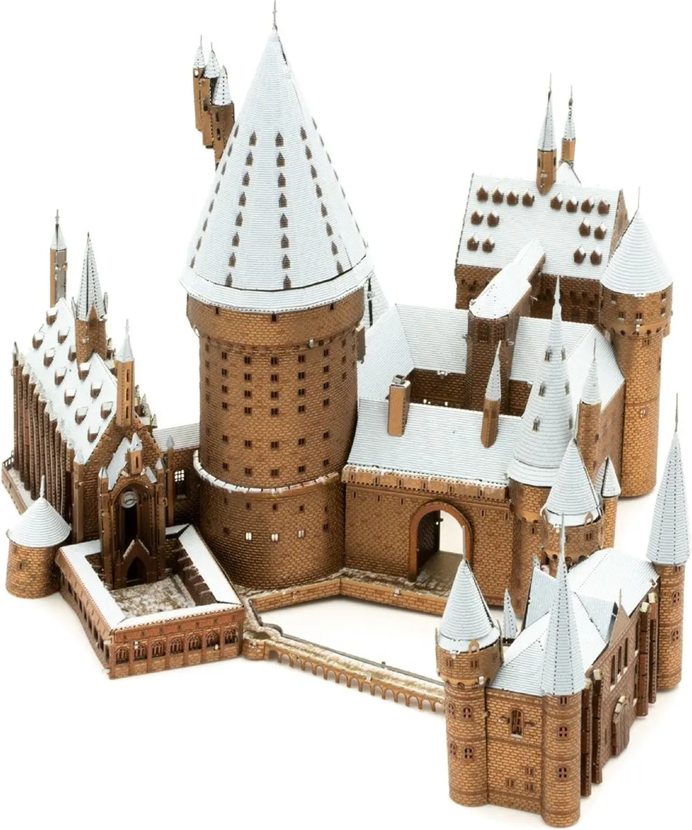 Metal Earth Harry Potter Hogwarts in Snow 3D Puzzel