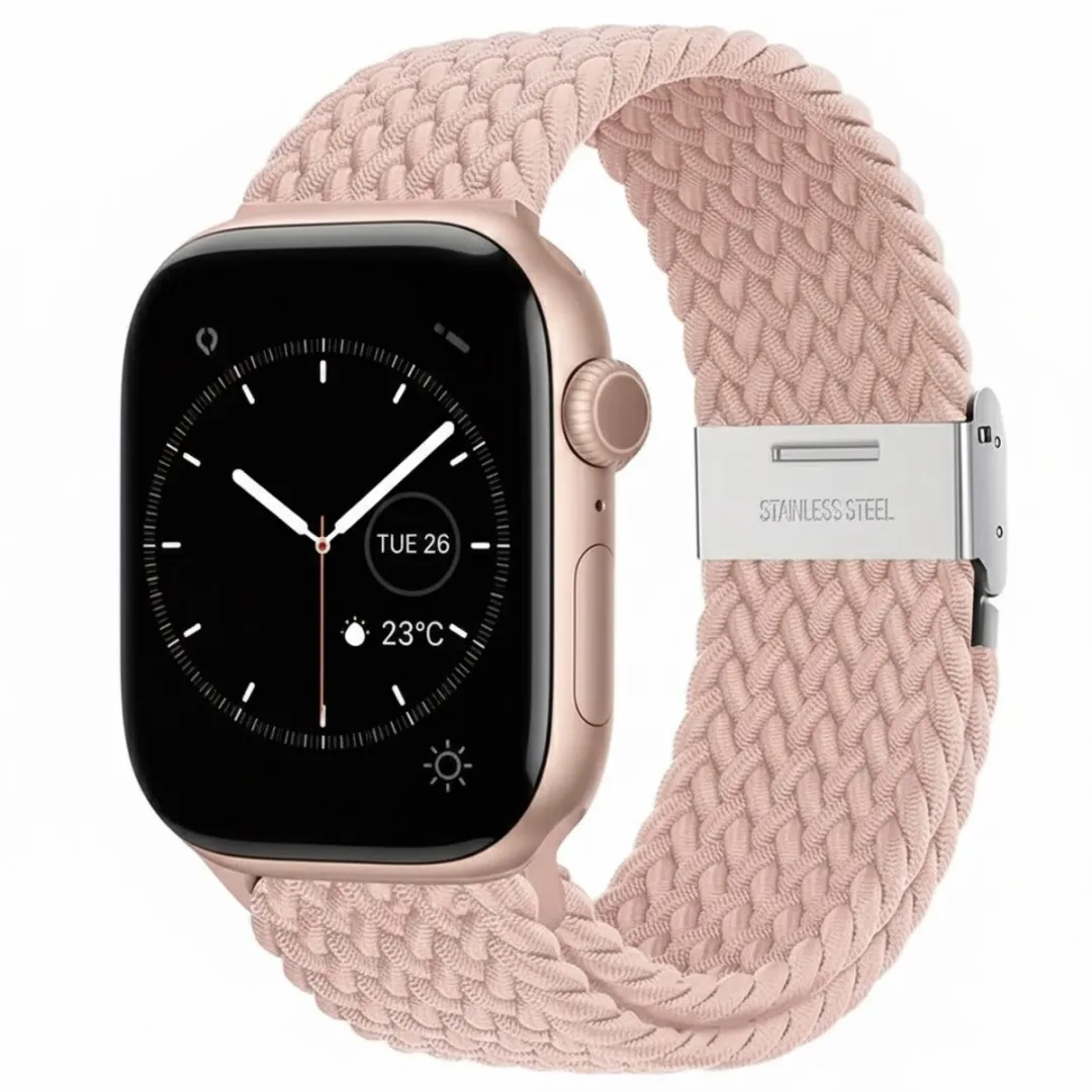 NUVEX Licht Beige Horlogeband Apple Watch