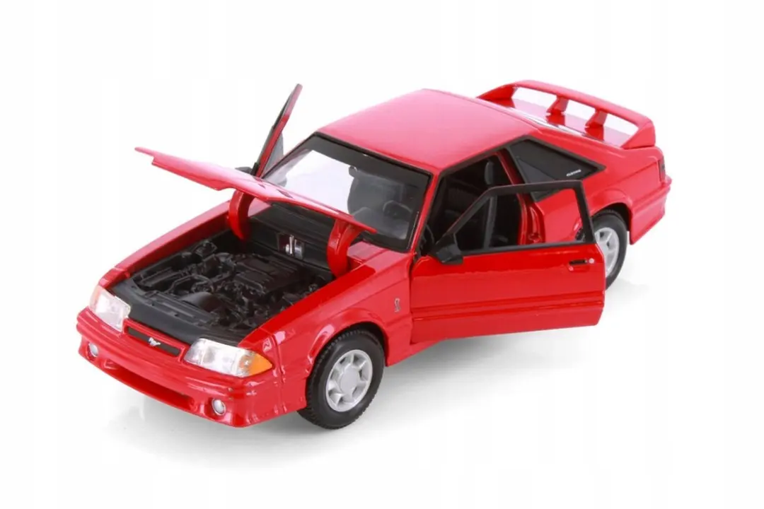 Maisto Ford Mustang SVT Cobra 1:24 Modelauto - Rood - afbeelding 3 van 6