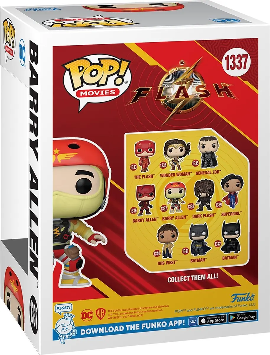 Funko POP! The Flash Barry Allen Verzamelfiguur - 9cm - afbeelding 2 van 5