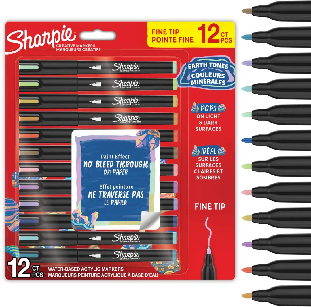 Sharpie Creative Verfmarkers Aardetinten