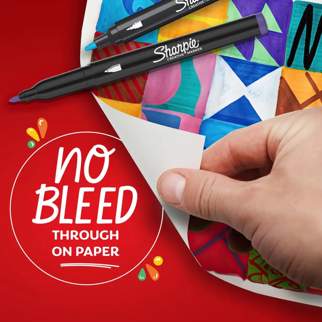Sharpie Creative Acrylverf Pennen - Fijne Punt - 5x - afbeelding 5 van 6