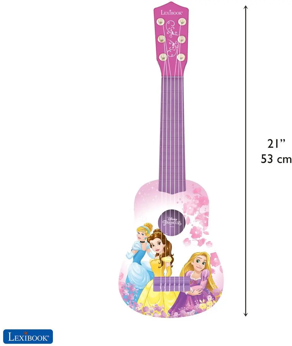 Lexibook Disney Prinses Mijn Eerste Gitaar 21 inch