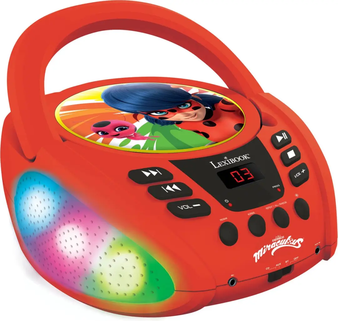 Lexibook Miraculous Ladybug RCD109MI CD-speler