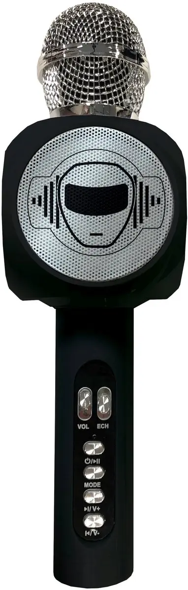 iParty Bluetooth® Karaoke Microfoon met luidspreker, verlichting en stemvervorm