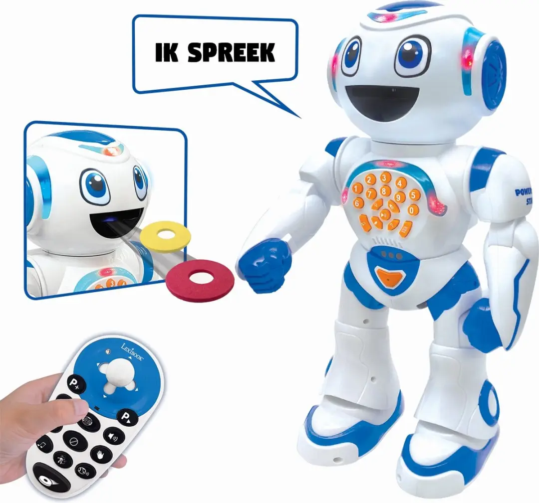 POWERMAN® STAR Interactieve Robot om te Leren en Spelen met gebarenbesturing in