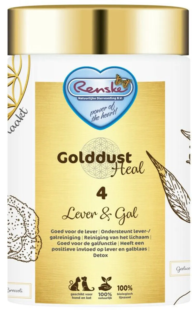Renske Golddust Heal 4 Lever en Gal 250g - afbeelding 6 van 6